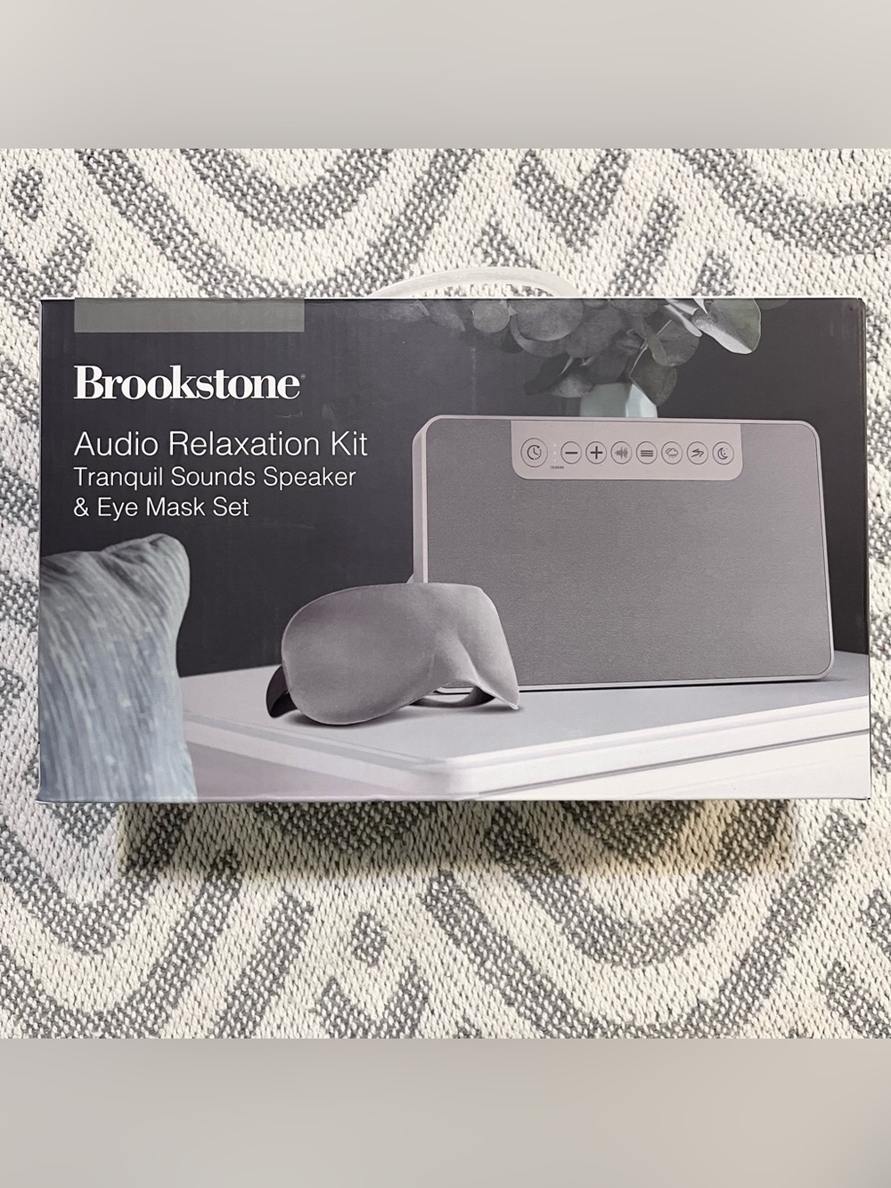 BROOKSTONE Audio Relaxation Kit NEW